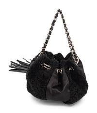 CHANEL, DRAWSTRING POUCH EVENING BAG