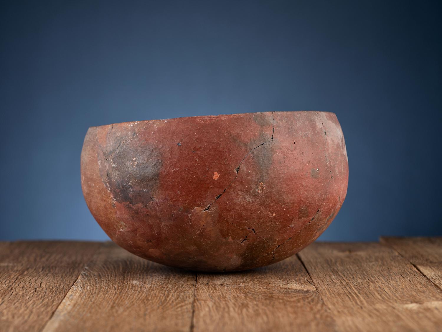 Roosevelt Redware Pottery Bowls