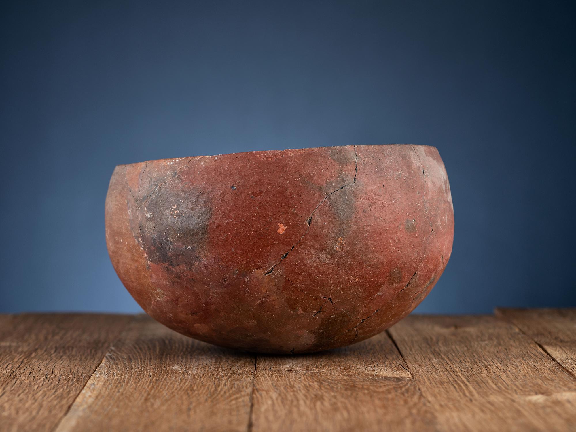 Roosevelt Redware Pottery Bowls