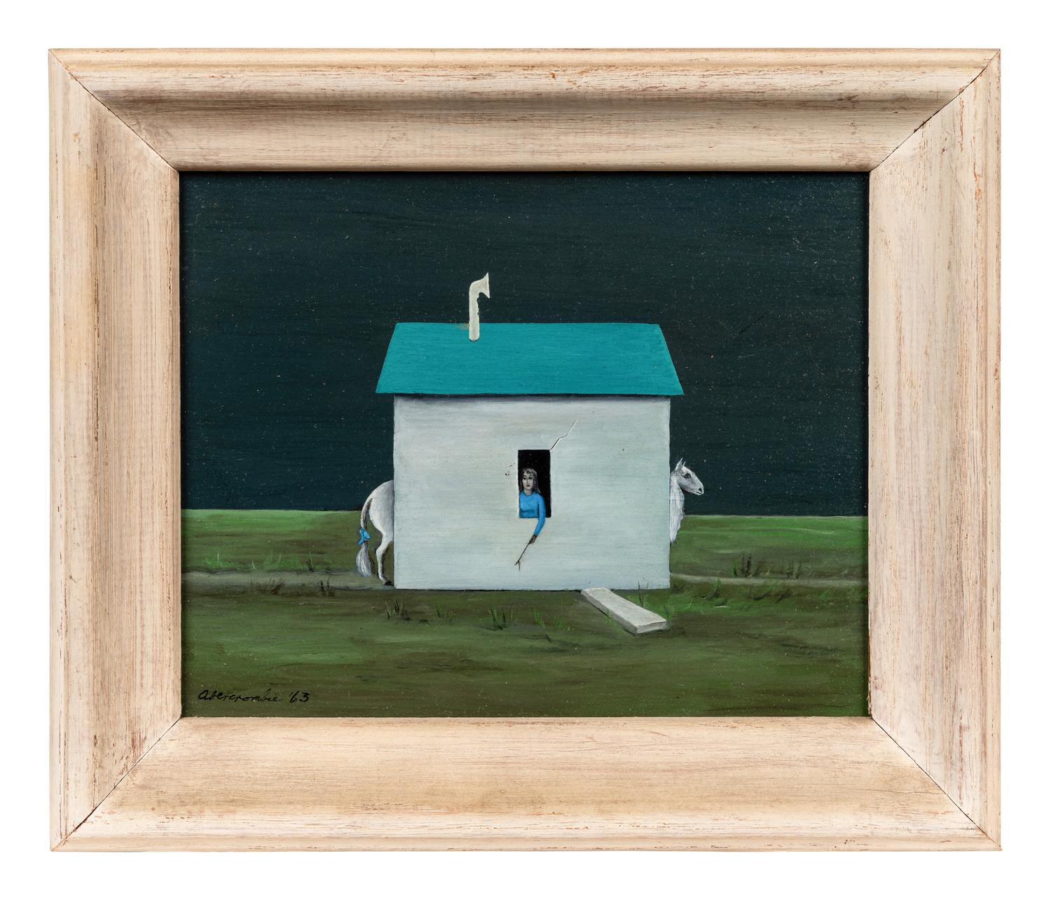 Untitled (Stallion and Shed)