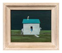 Untitled (Stallion and Shed)