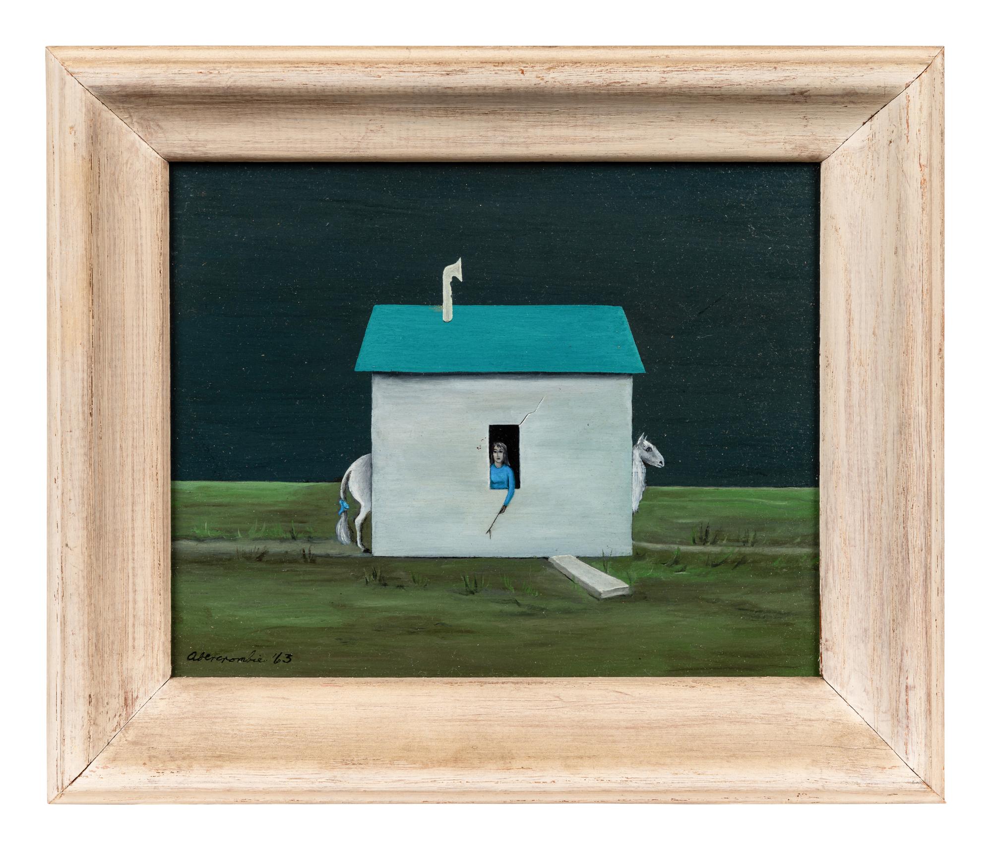 Untitled (Stallion and Shed)