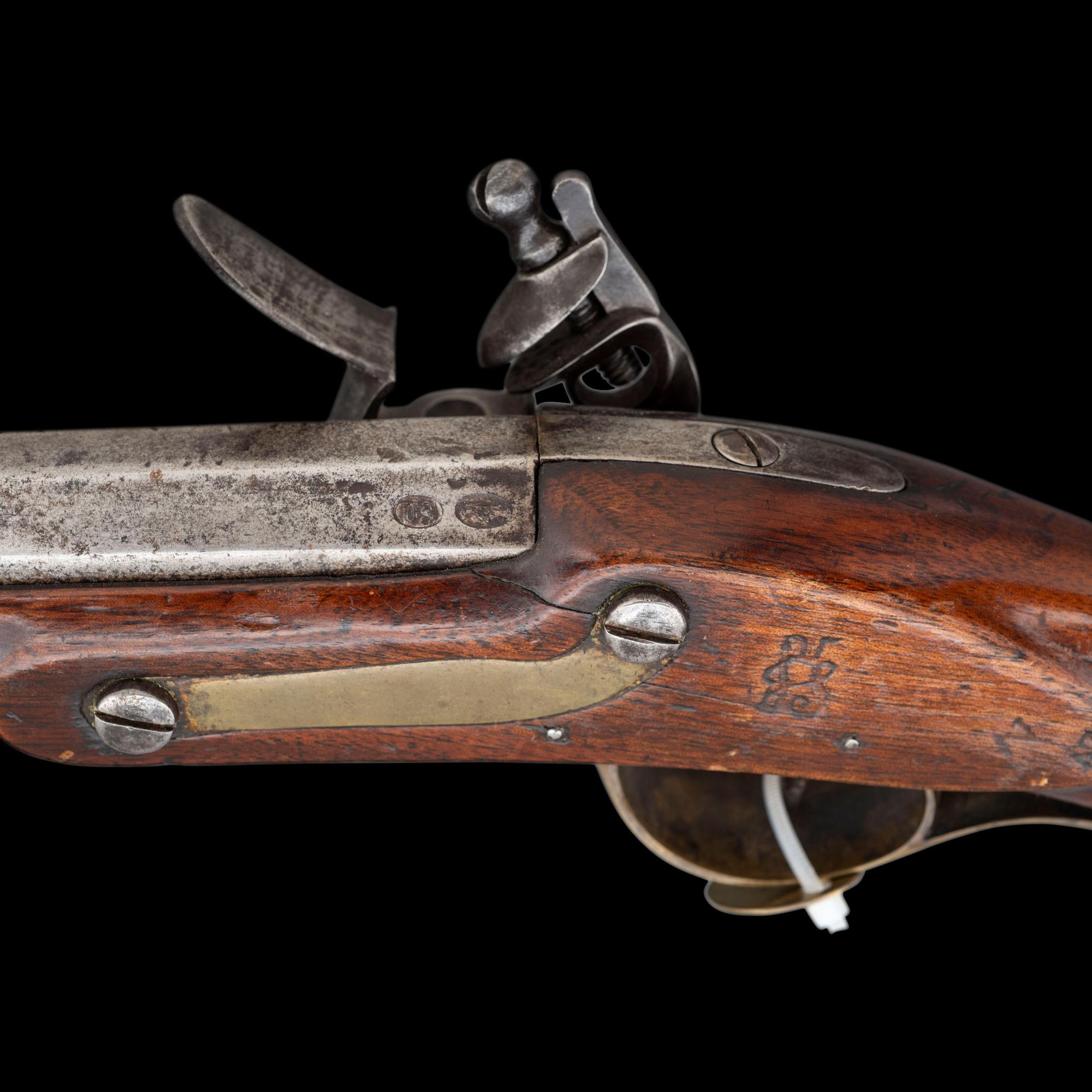 U.S. Model 1803 Harpers Ferry Transitional Rifle Dated 1816 in Original Flint