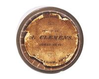 A Sand Art Bottle, Andrew Clemens (1857-1894), McGregor, Iowa, Dated "1877"