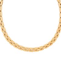 CARTIER, YELLOW GOLD 'MAILLON PANTHÈRE' NECKLACE