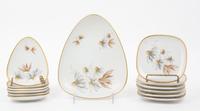 An Assembled Collection of Porcelain Table Articles Height of tallest 5 inches. — 20TH CENTURY