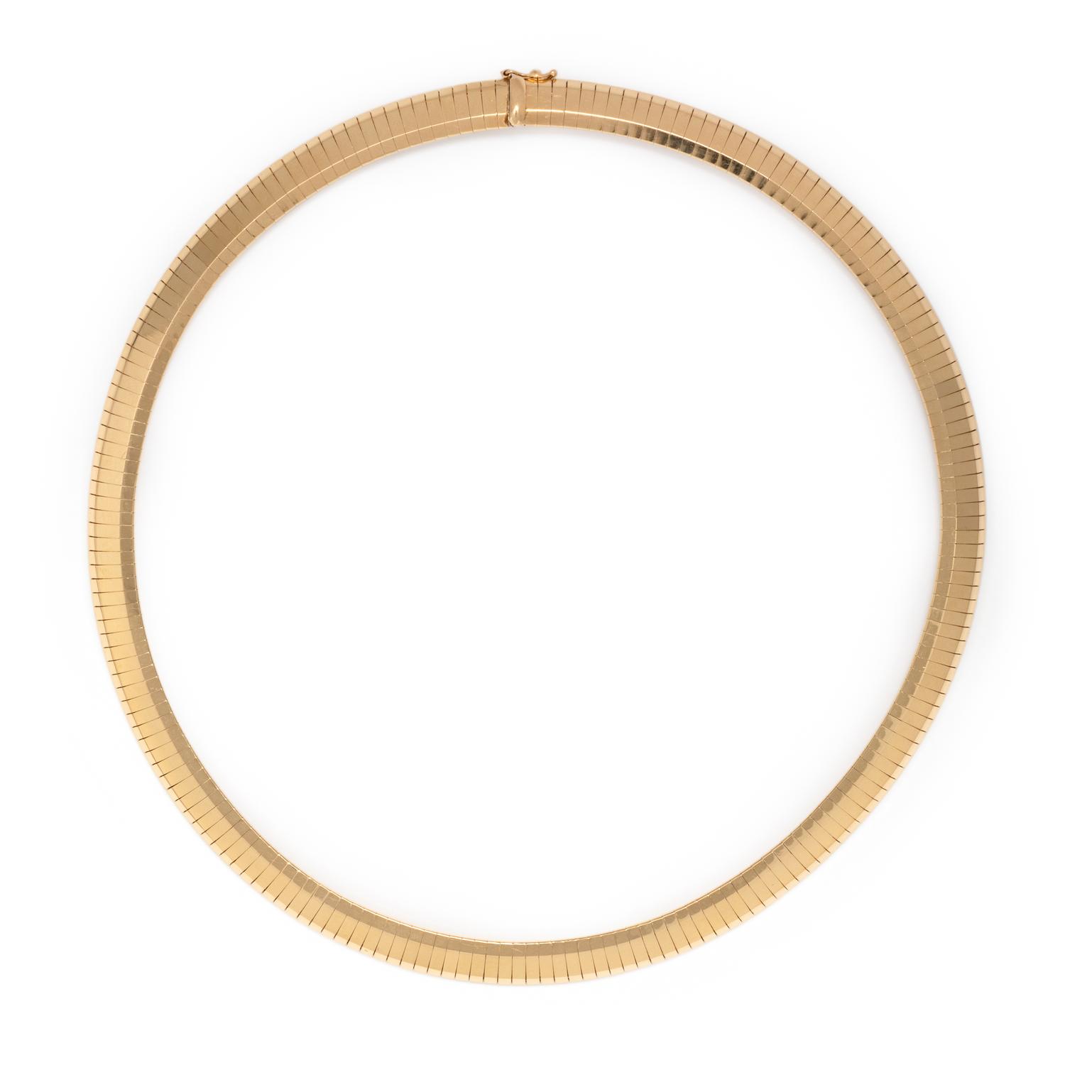 YELLOW GOLD NECKLACE