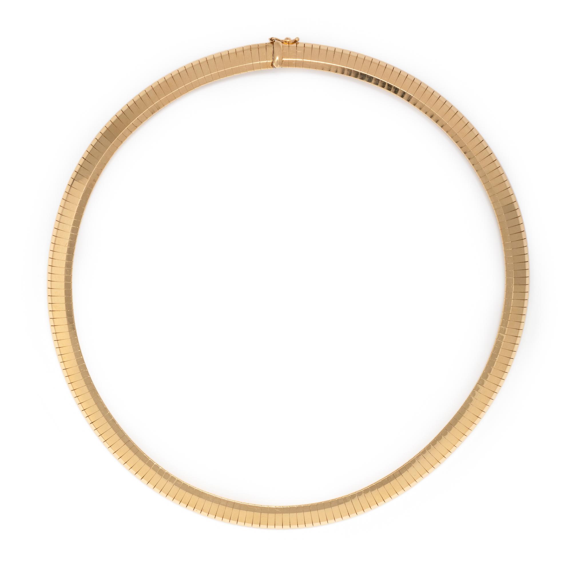 YELLOW GOLD NECKLACE