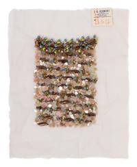 Collection of Six Embroidery Samples by Vermont, Paris, 1950-78s