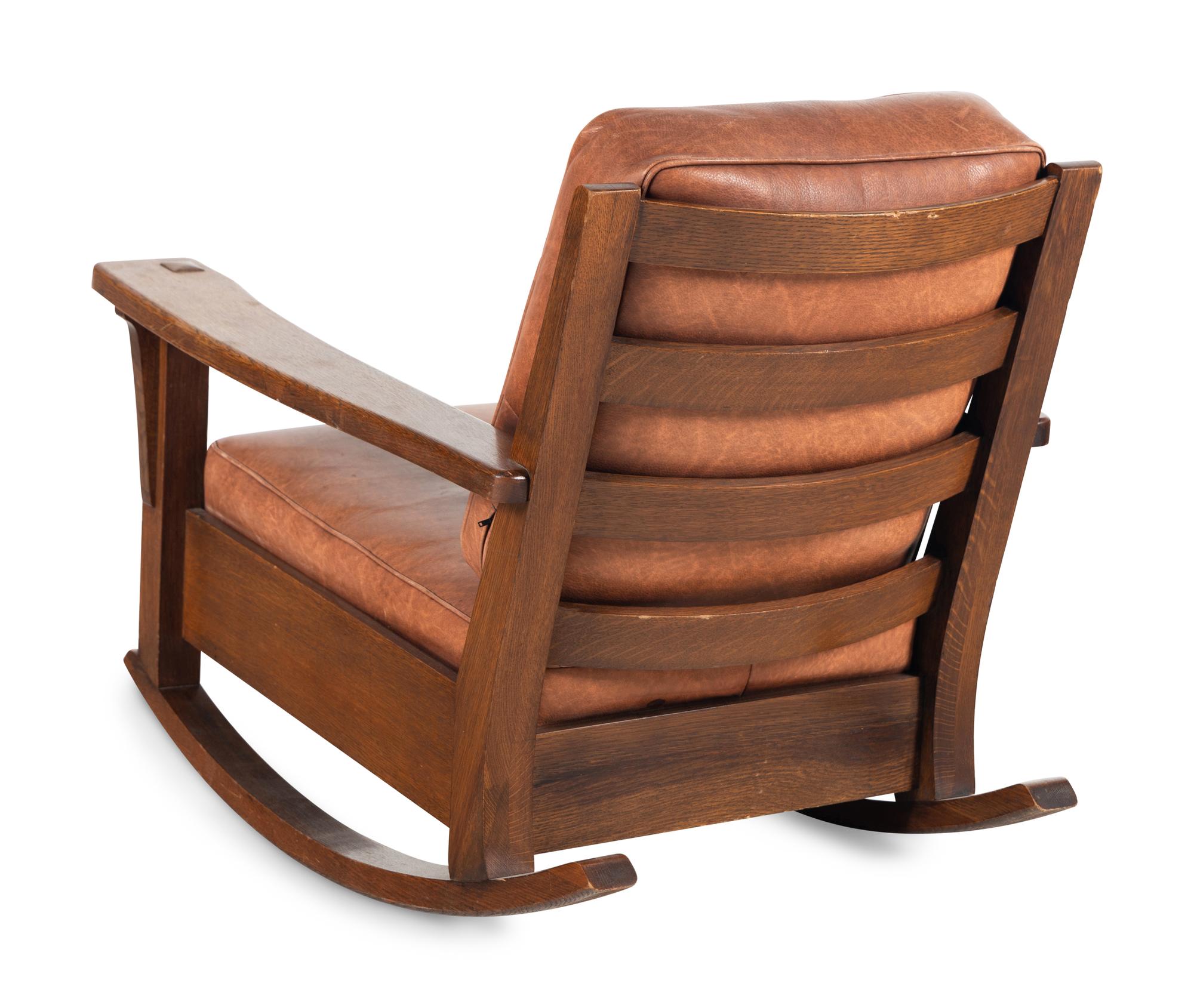 Long Arm Rocking Chair