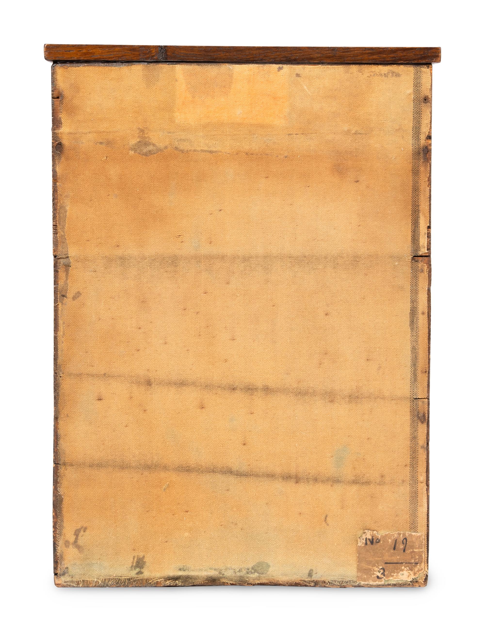 An Anglo-Indian Inlaid Rosewood Jewelry Cabinet