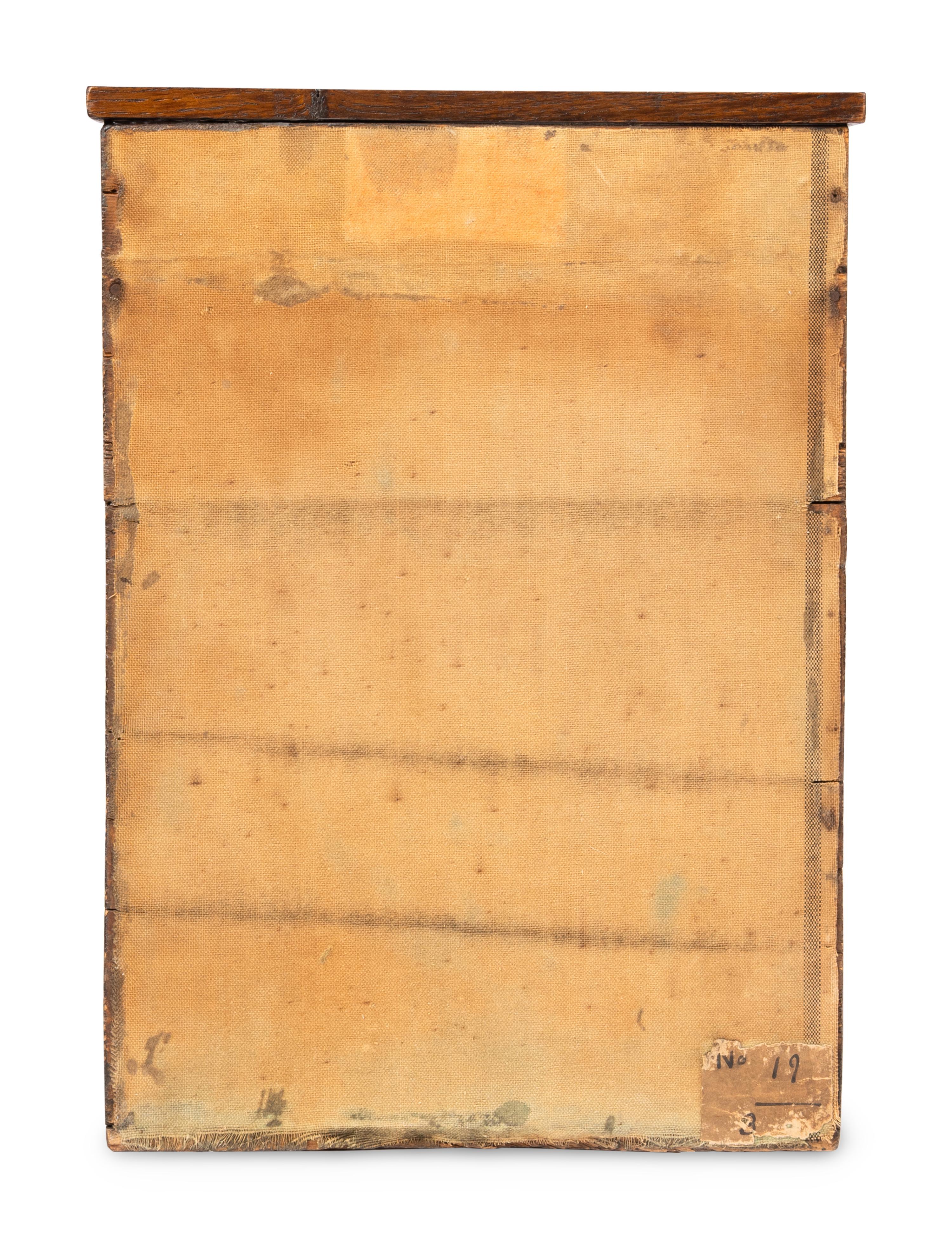 An Anglo-Indian Inlaid Rosewood Jewelry Cabinet