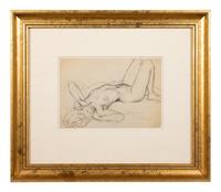 A Group of Three Nude Studies