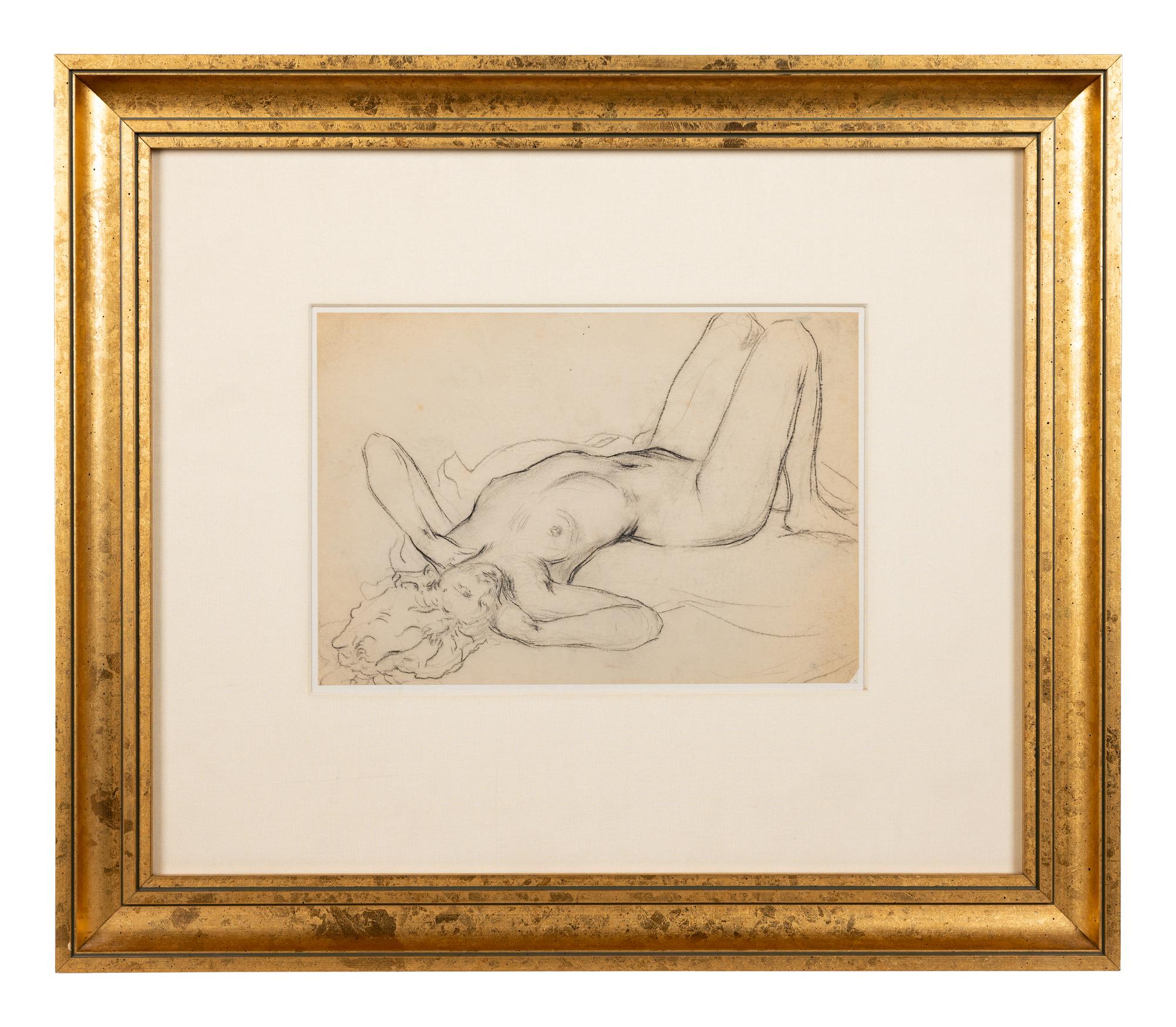 A Group of Three Nude Studies