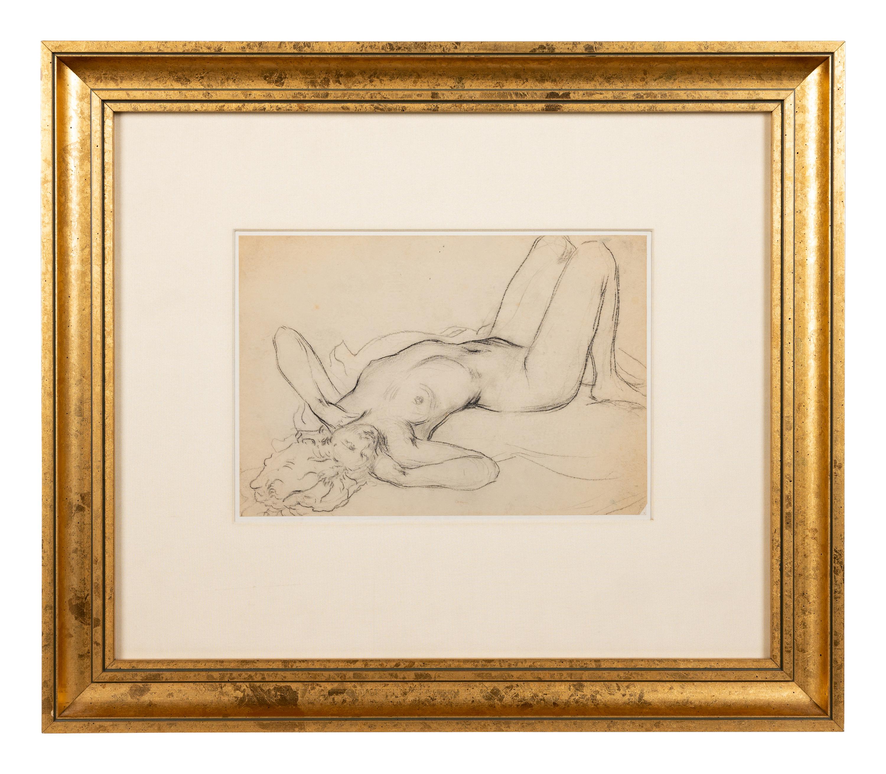 A Group of Three Nude Studies
