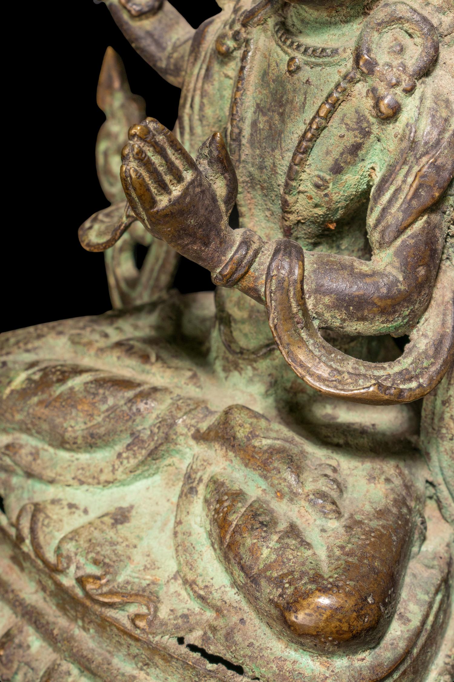 Two Asian Bronze Figures