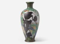 Zuid-Holland Gouda, Large "Magpie" Vase