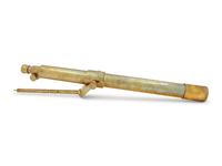 An English Brass Refracting Telescope