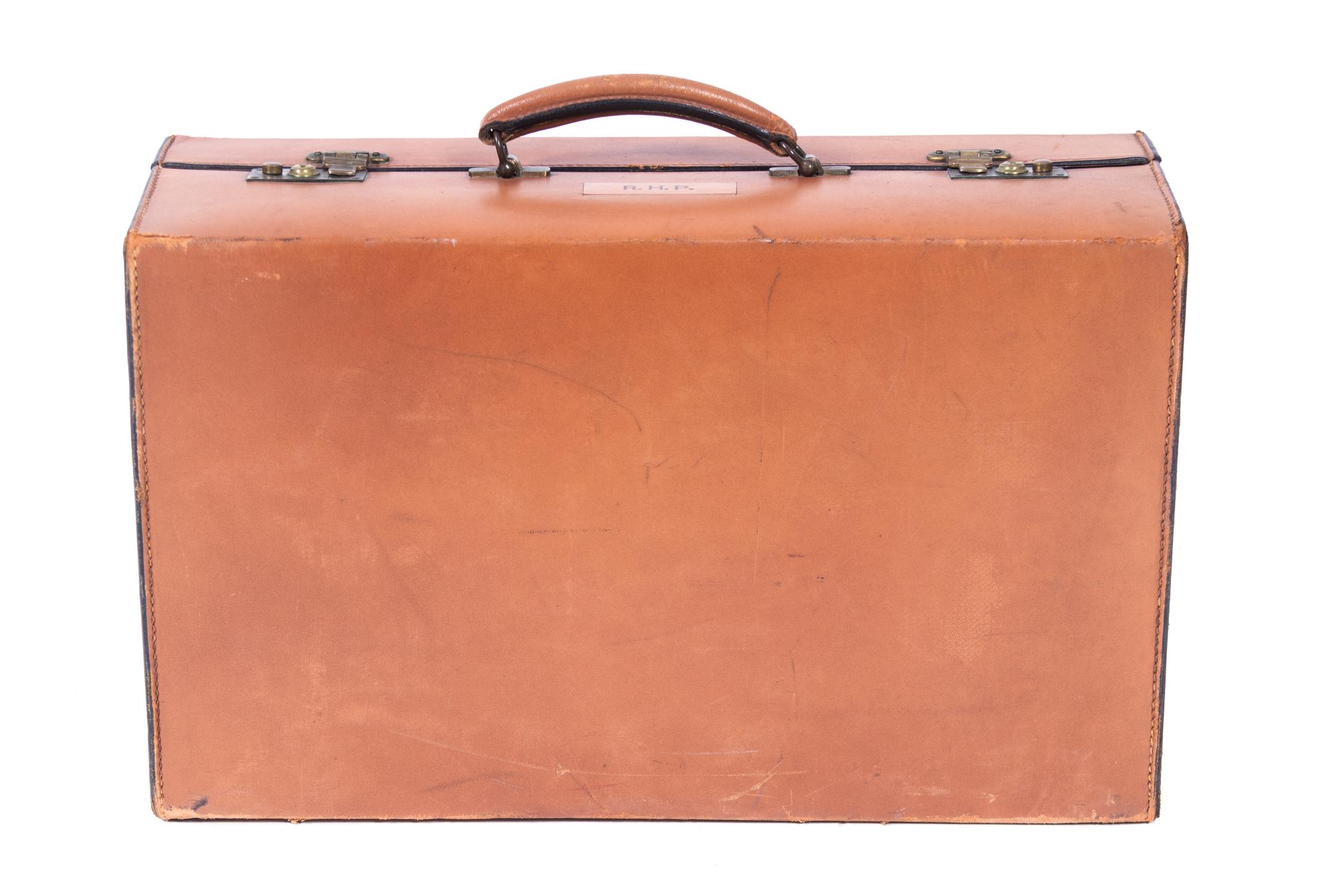 An English Leather Travel Case — By Peal & Co., Ltd. for Brooks Brothers