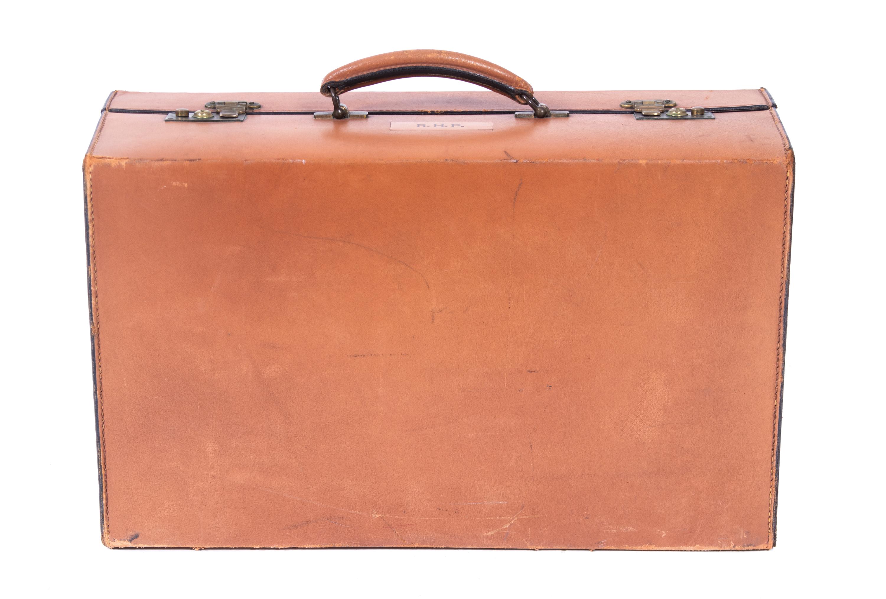 An English Leather Travel Case — By Peal & Co., Ltd. for Brooks Brothers