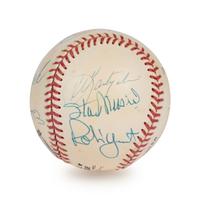 A 3,000 Hit Club Signed Autograph Baseball / 12 Signatures (Beckett Authentication Services Letter)