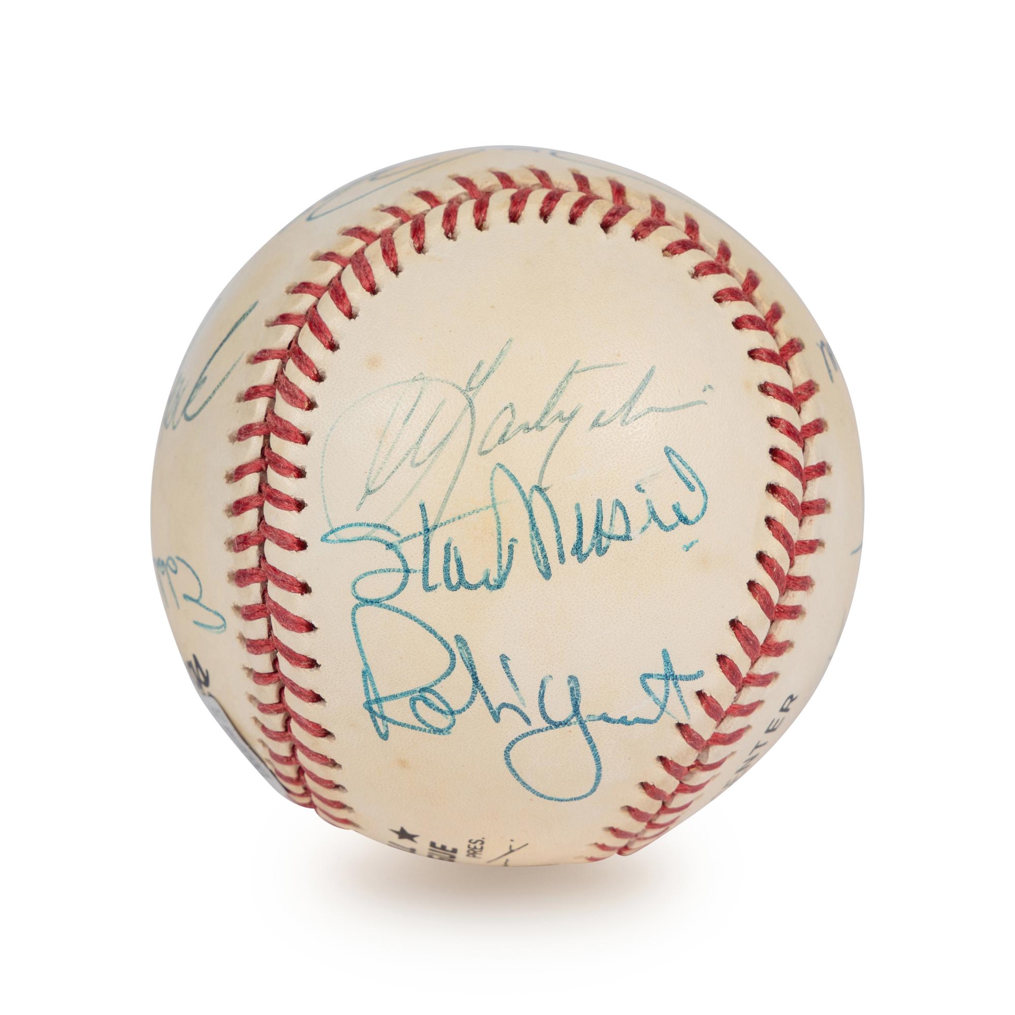 A 3,000 Hit Club Signed Autograph Baseball / 12 Signatures (Beckett Authentication Services Letter)