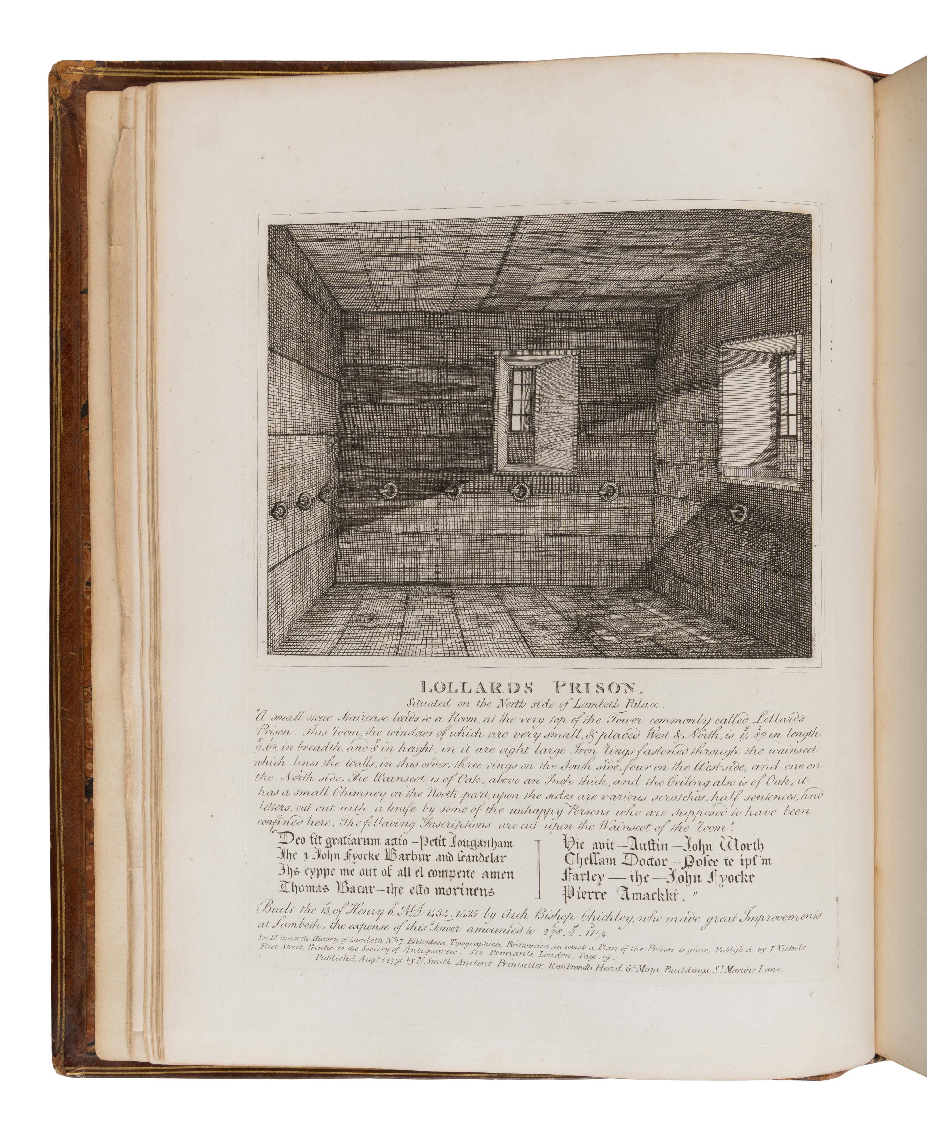 [Darwin Association]. -- [Lubbock, John William, Sir (1803-1865), his copy]. Pennant, Thomas (1726-1798). Some Account of London . London: R. Taylor and Co. for Robert Faulder, 1805.