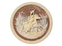 An Incolay Cameo Wall Plaque — 20TH CENTURY
