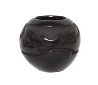 Mary Cain (1916-2010), Santa Clara Height 5 x diameter 5 1/2 inches.