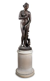 A Bronze Figure of Venus de Medici After the Antique
