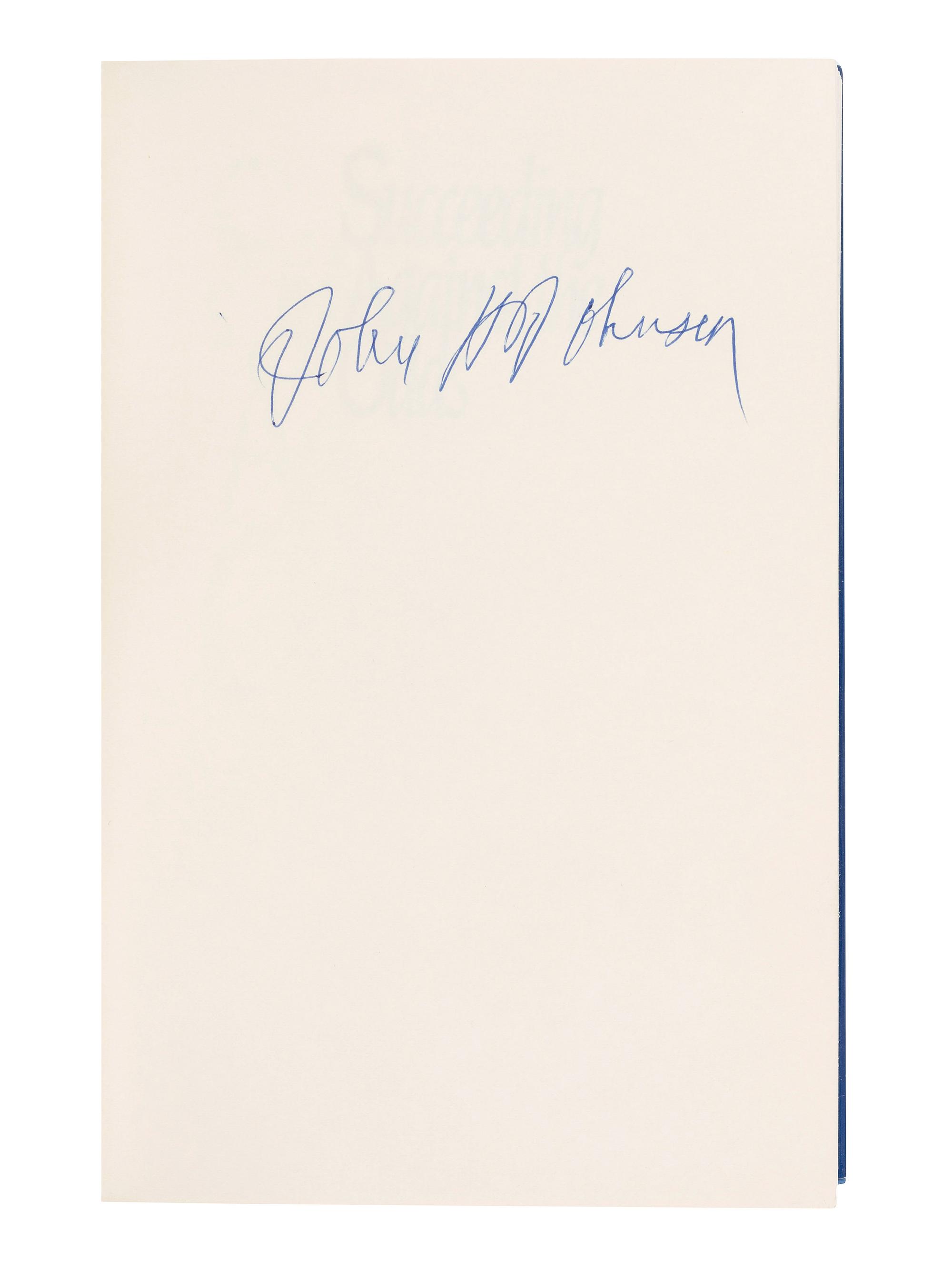 [WYATT, Addie (1924-2012), her copies]. JOHNSON, John H. (1918-2005). Succeeding Against the Odds. New York: Warner Books, 1989. Three copies, INSCRIBED AND SIGNED.