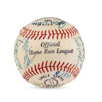 A 1967 Los Angeles Dodgers Team Signed Autograph Baseball (JSA Letter of Authenticity),