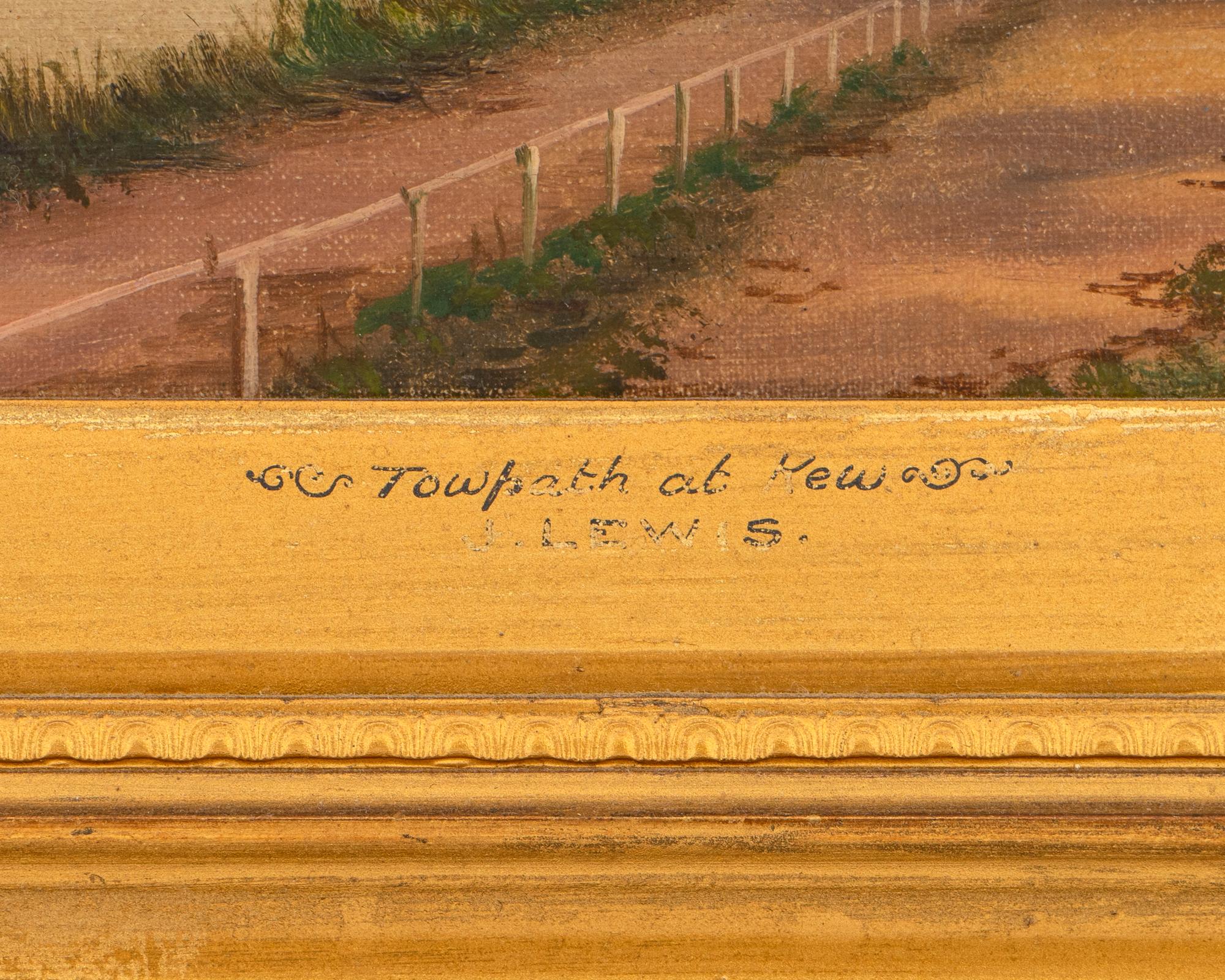 Old Towpath at Kew Bridge