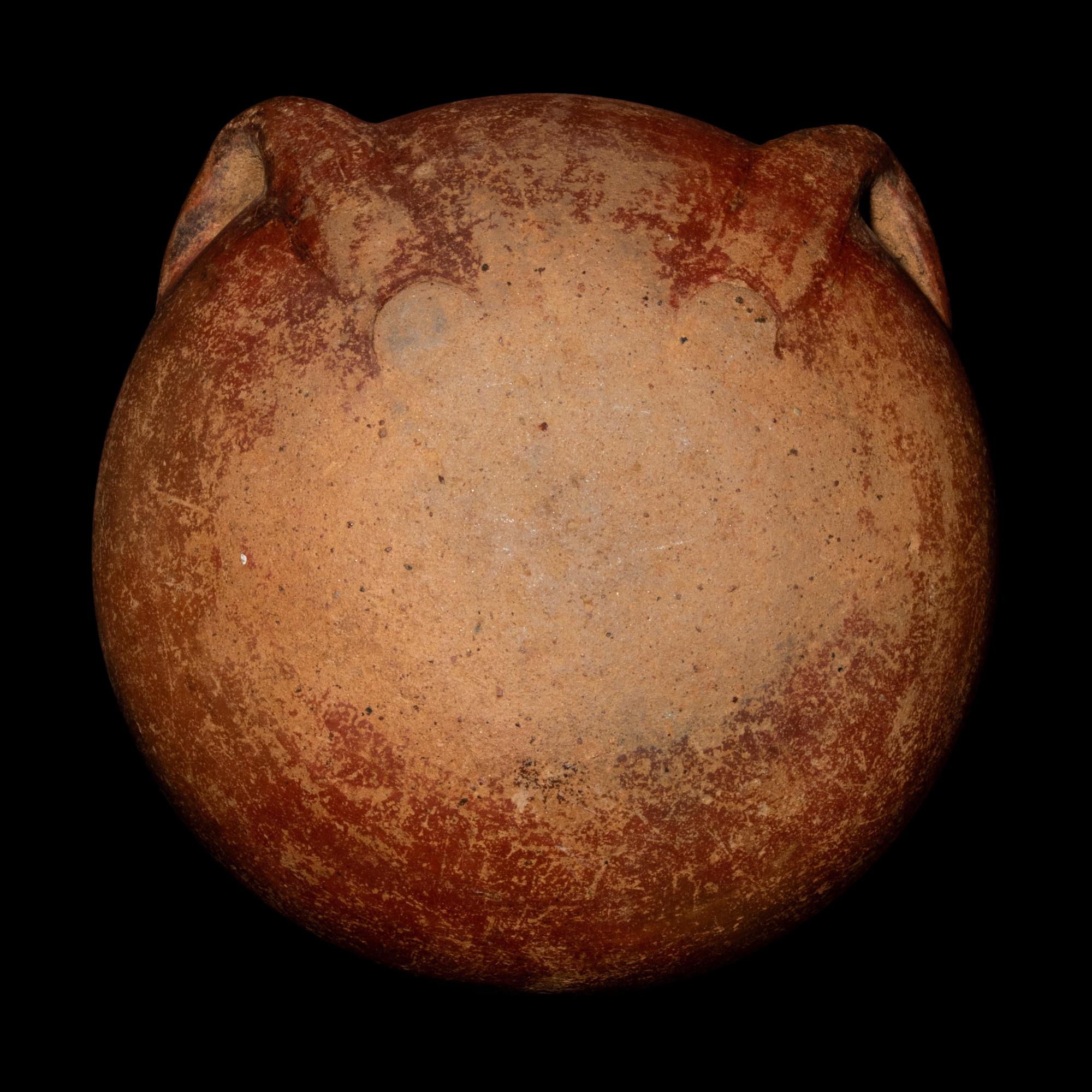 A Calima Redware Anthropomorphic Alcarraza