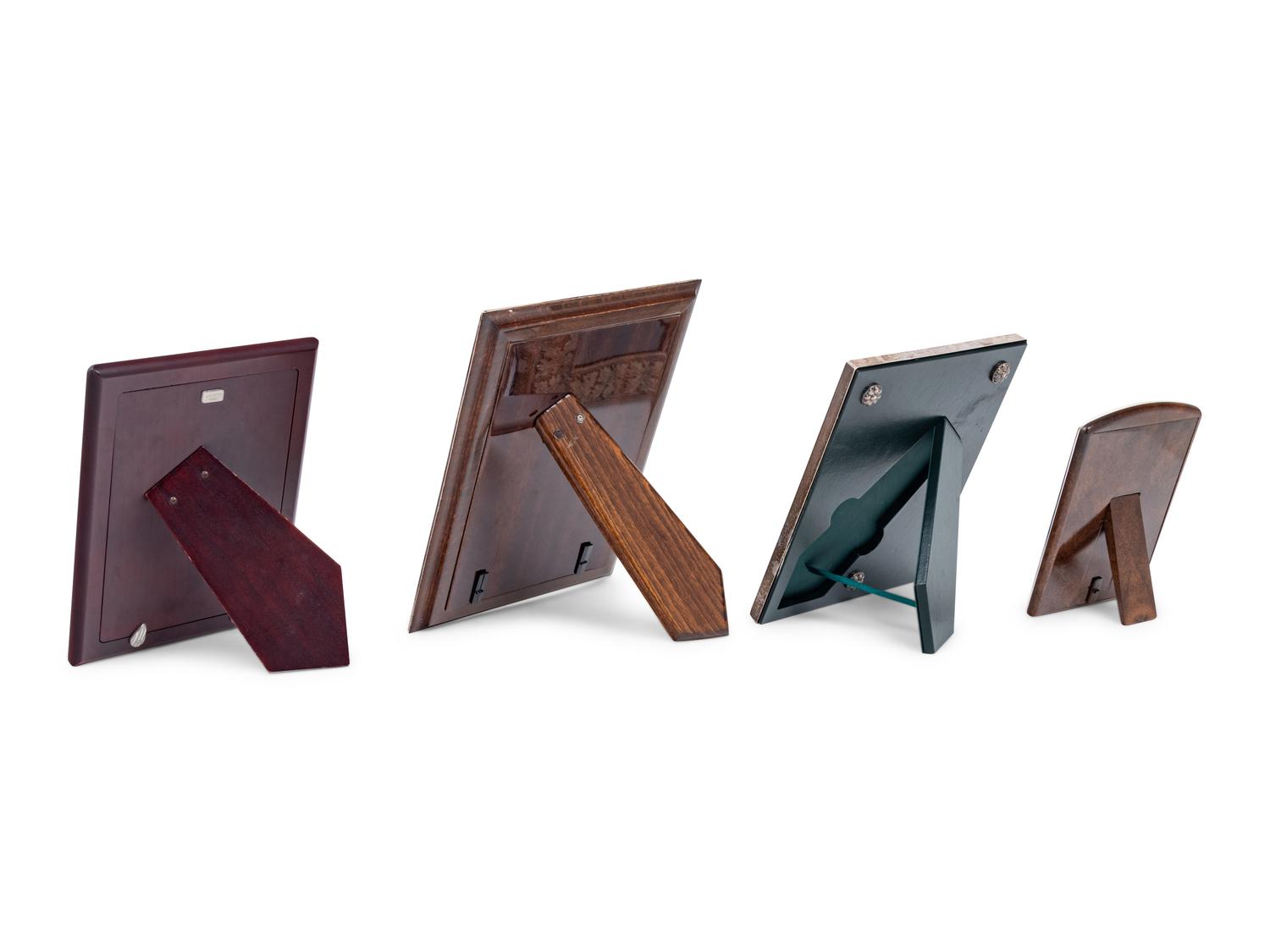 Four Silver Picture Frames
