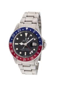 ROLEX, STAINLESS STEEL REF. 1675 GMT-MASTER 'PEPSI' WRISTWATCH, CIRCA 1968