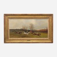 Attributed to William Barraud (British, 1810–1850) Over the Fence
