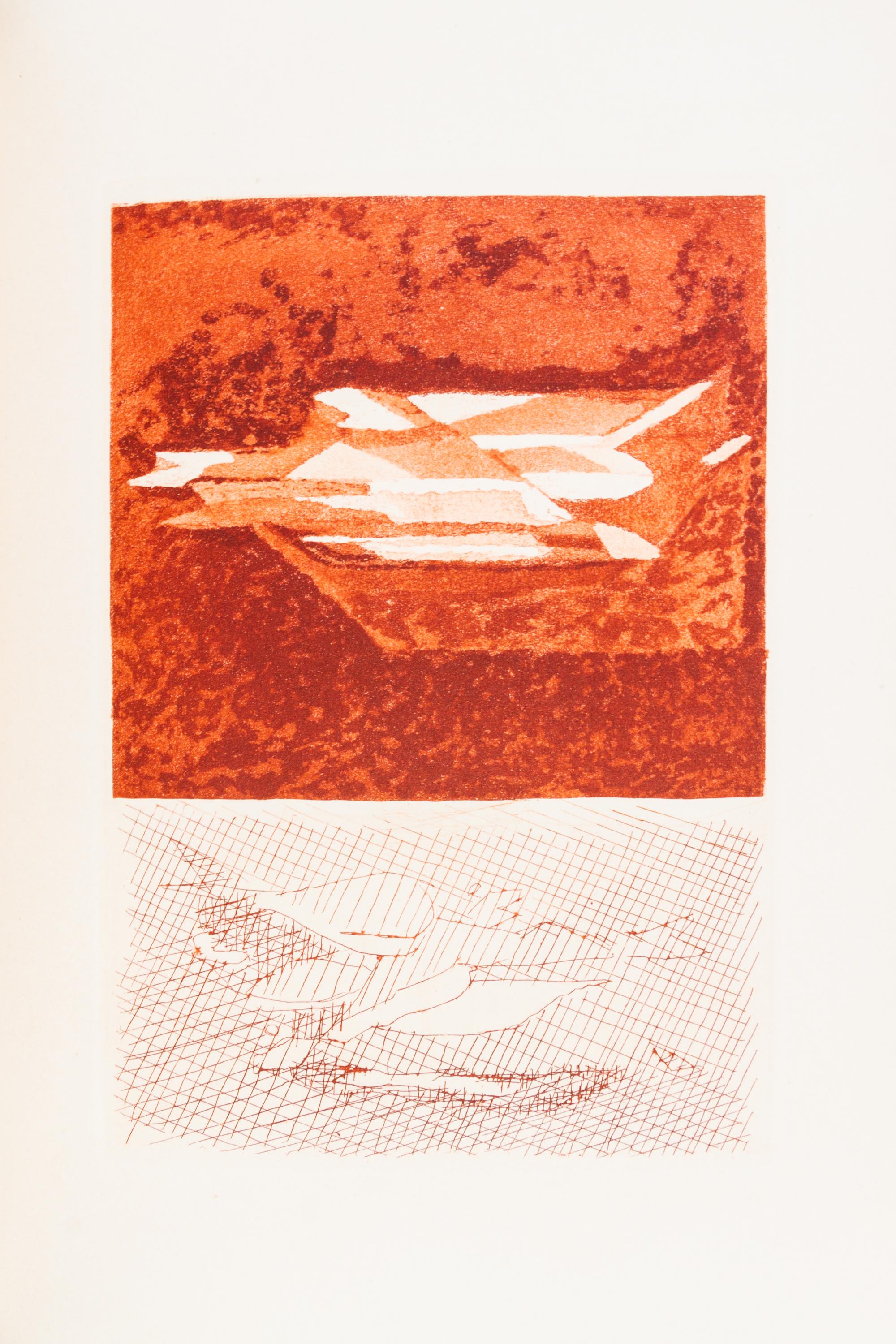 (VILLON, JACQUES) GANZO, ROBERT. Oeuvre poetique. Paris, 1957. Bound by Devauchelle. Limited, signed, additional suite of etchings.