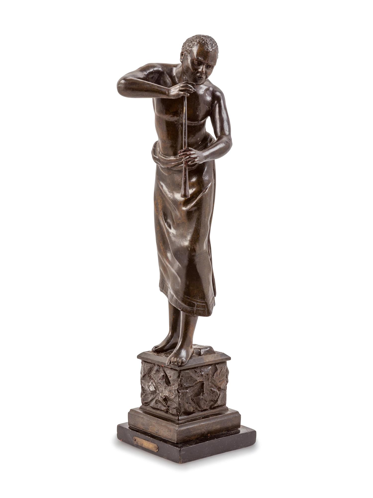 A Continental Cast Metal Figure