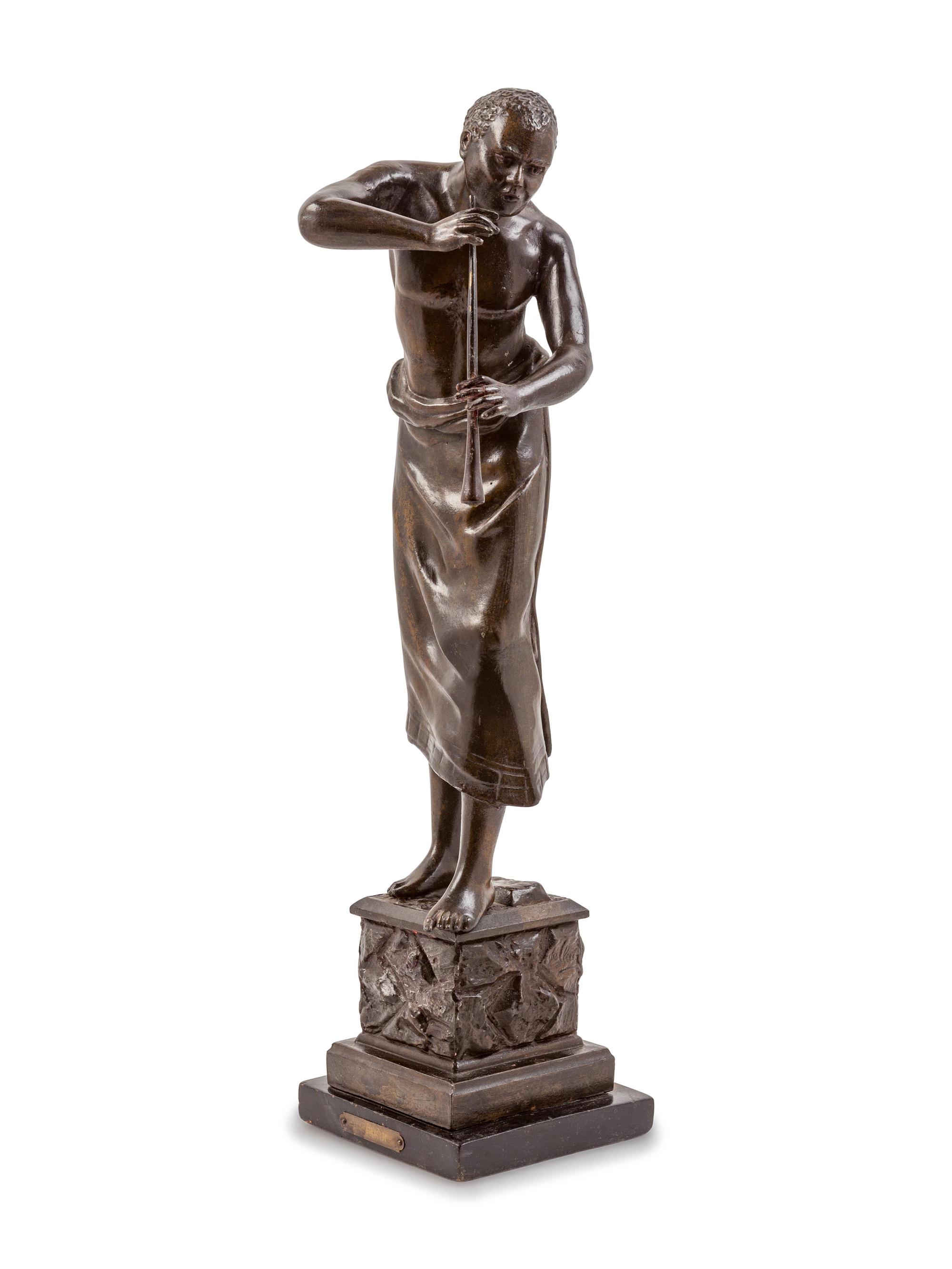 A Continental Cast Metal Figure