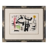 Joan Miró (Spanish, 1893-1983) — Les Philosophes II , 1958