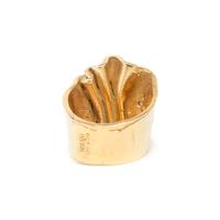 MISANI, YELLOW GOLD AND MULTIGEM RING