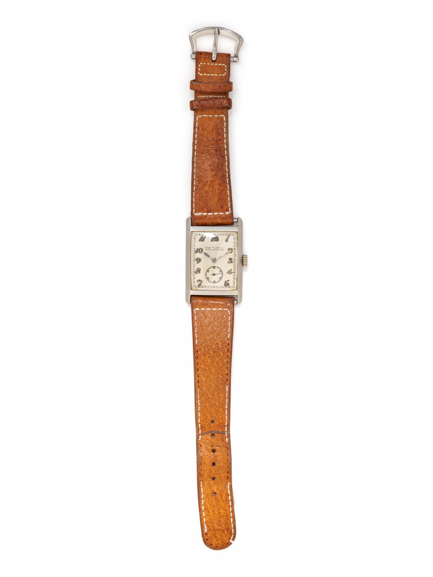 PATEK PHILIPPE, PLATINUM WATCH