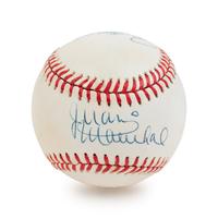 A Hall of Fame No Hitter Pitchers Multi Signed Autograph Baseball (Beckett Authentication Services BAS Certified),