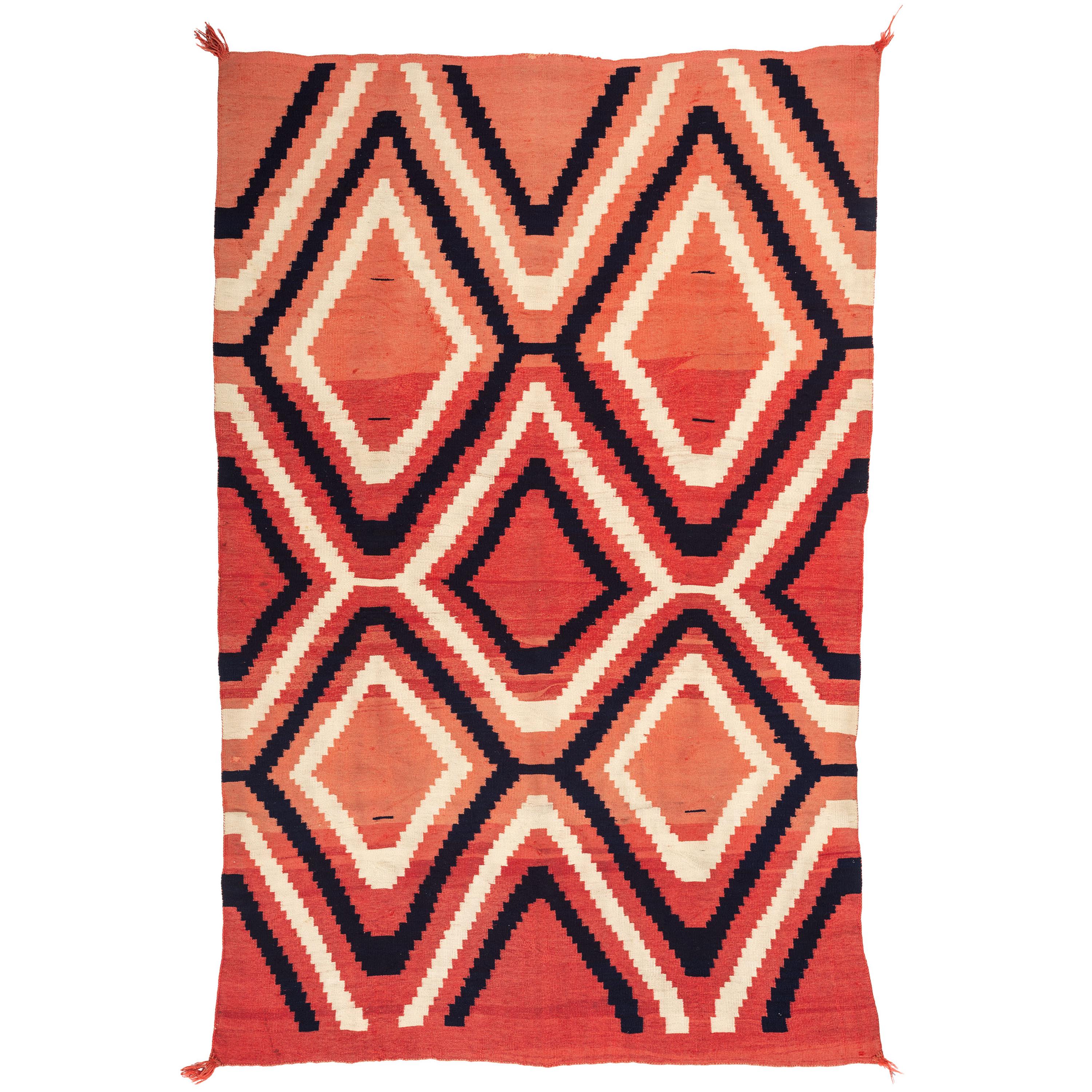 Navajo Late Classic Serape / Weaving