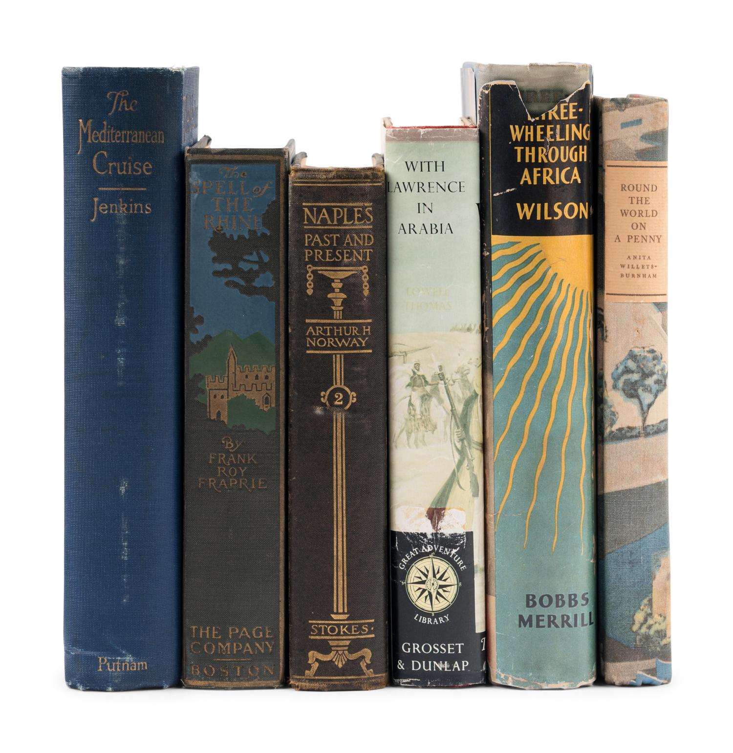 [HISTORICAL TRAVEL]. A group of 42 works, including: