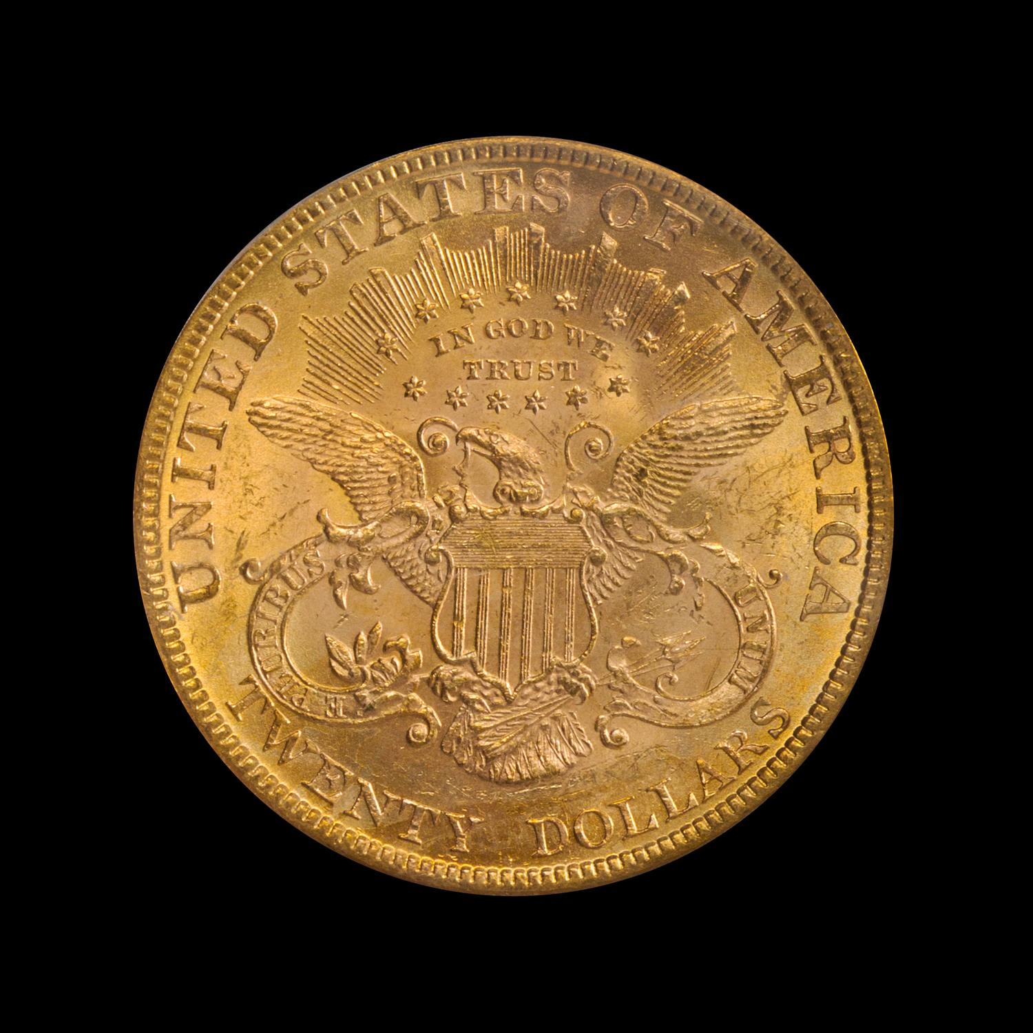 A United States 1895 Liberty Head $20 Gold Coin