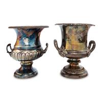 Two Silverplate Champagne Buckets