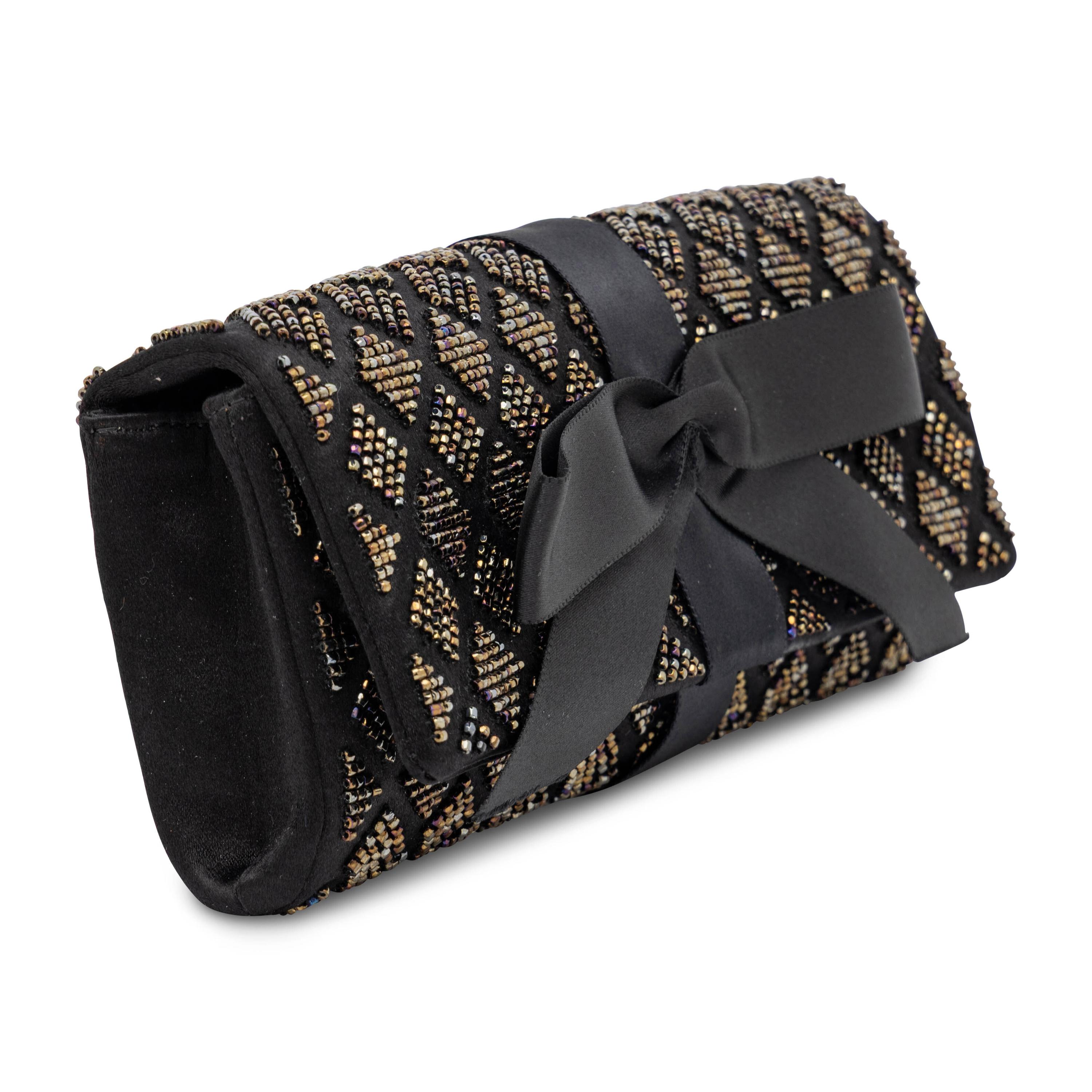 Chanel, Beaded Bow Clutch