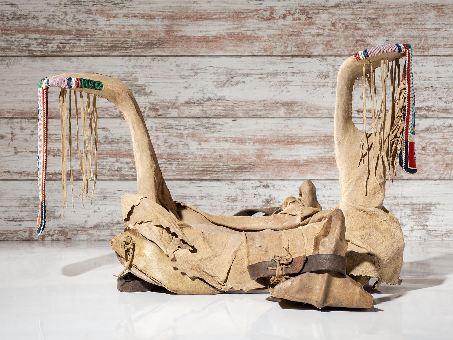 Apsáalooke [Crow] Beaded Saddle